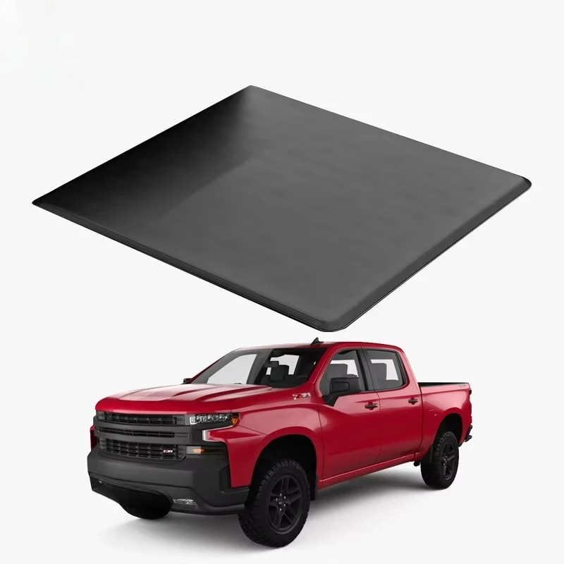 

AQTA Pick up Vinyl Soft Roll up for 2019-2025 Chevy Silverado/Sierra 1500 (Not Fit 19 LD;19-25 Classic)5'10" Exterior Access