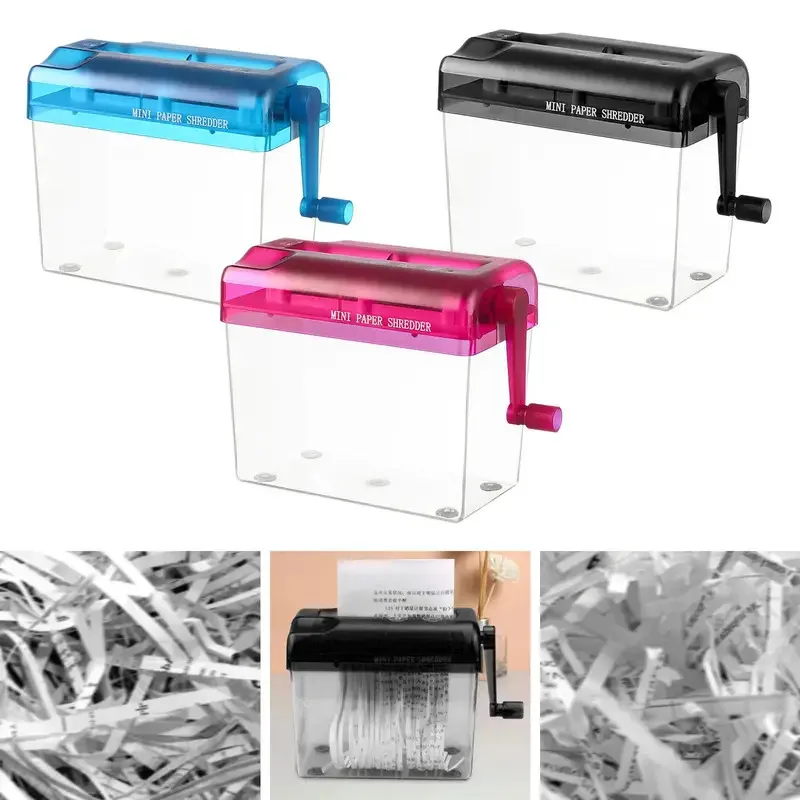 ماكينة تقطيع الورق المحمولة الصغيرة - ماكينة تقطيع مستندات الإيصالات |   اللوازم التعليمية المكتبية