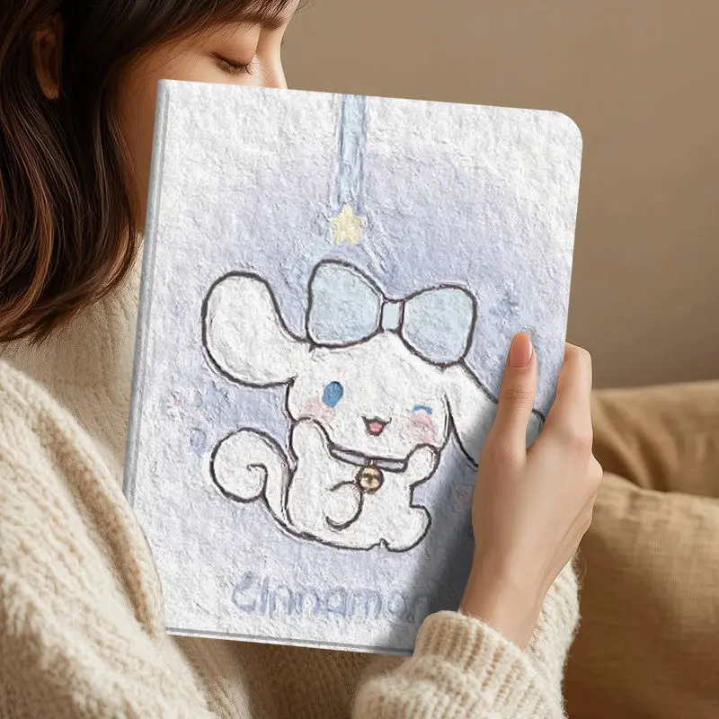 

Чехол для планшета Kawaii Cartoon Cinnamoroll для Redmi Pad SE Pad Pro Xiaomi Pad 5 5Pro 6 6Pro 6SPro 12,4 дюйма 7 7Pro, противоударный чехол