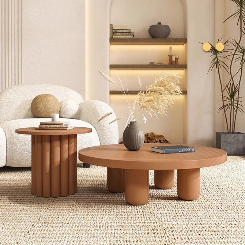 

Round Entryway Coffee Tables Japanese Wood Organizer Large Magazine Coffee Table High Gloss Art Table De Chevet Home Decoration