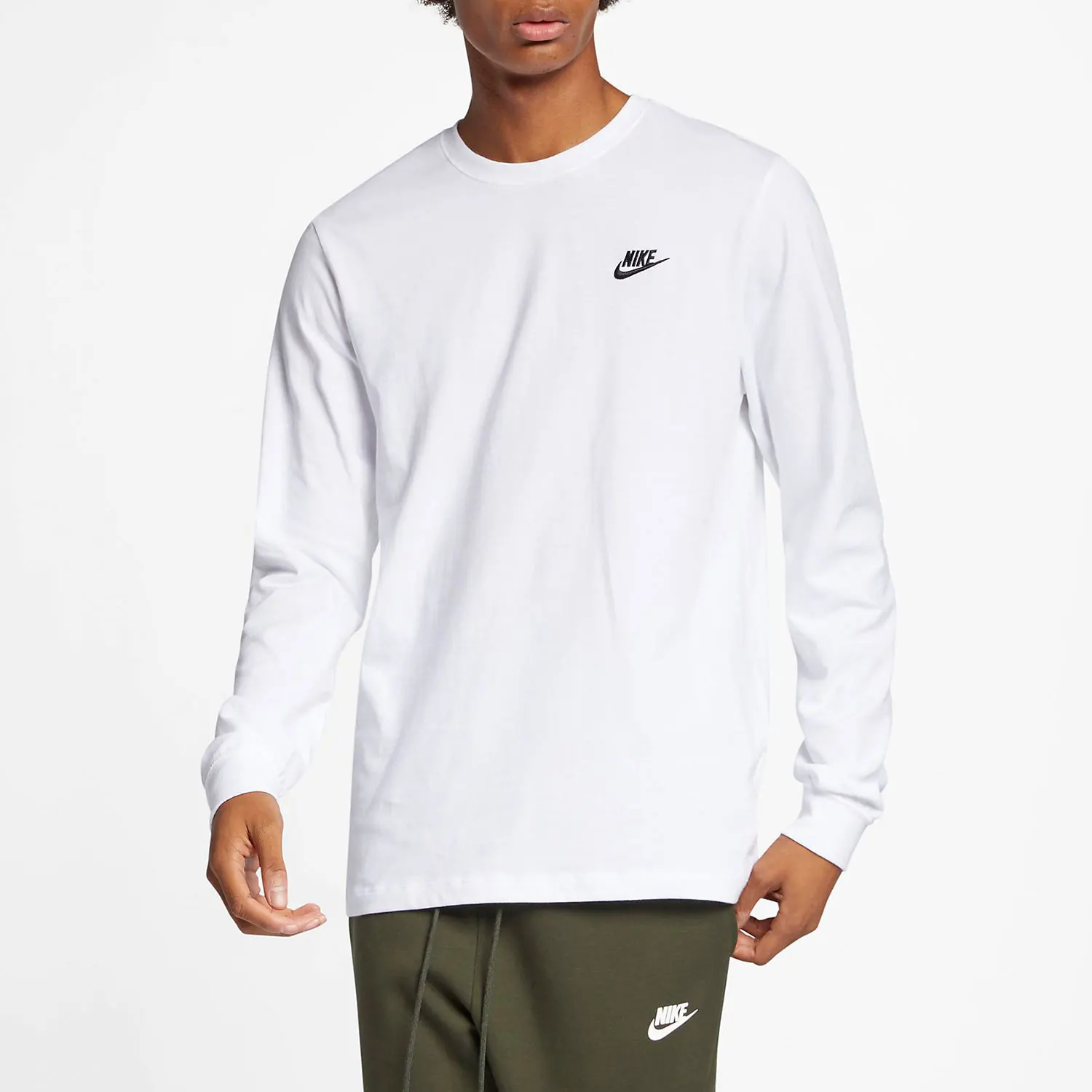 

Nike Genuine Men's Soft Knit Casual Long-Sleeve T-Shirt AR5194-100