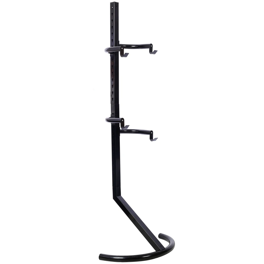 

BIKE RACK, 2-Bike Garage Wall Indoor Bicycle Storage Rack Stand