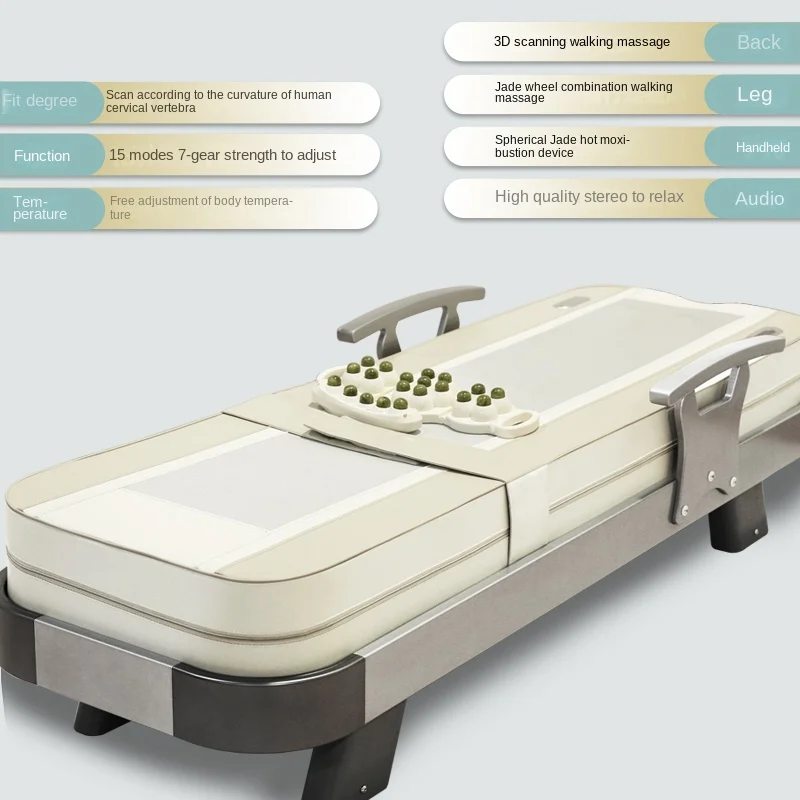 Jade Warm Physiotherapy Bed Spine Carding Correction Warm Jade Massage Bed