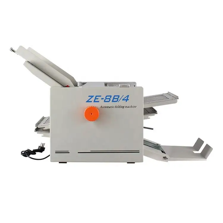 Automatic paper processing machine 4 folding plates A3 A4 A5 