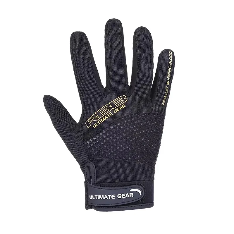 Japanese RBB Anti-slip Fishing Gloves Autumn Winter Men Fishing Glove Full Finger Outdoor Climbing Cycling Glove M L XL