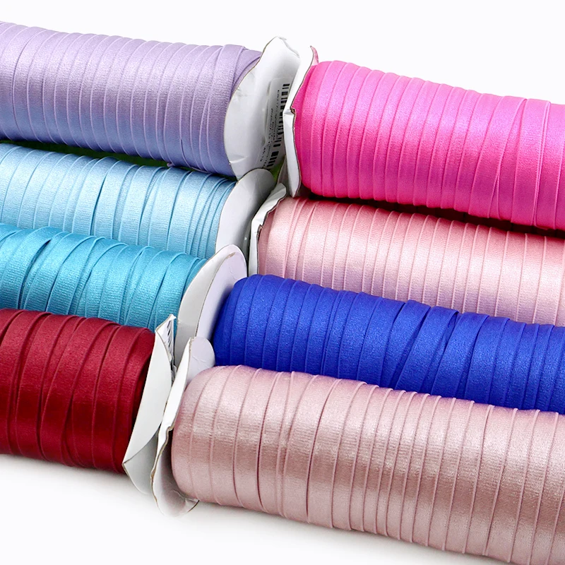 

5/10/20Meters Colorful Elastic Band for Lingerie Elasticity Rubber Bands 10mm Underwear Strap Stretch Webbing Tape Sewing Trim