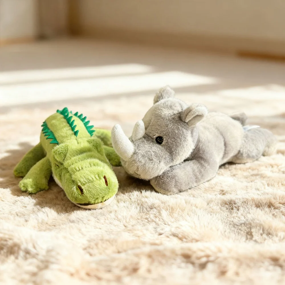 

Мультяшная лежачая поза, лесное животное, плюшевая кукла, супер милый крокодил, лиса, бегемот, плюшевая игрушка, украшение для стола, подарки