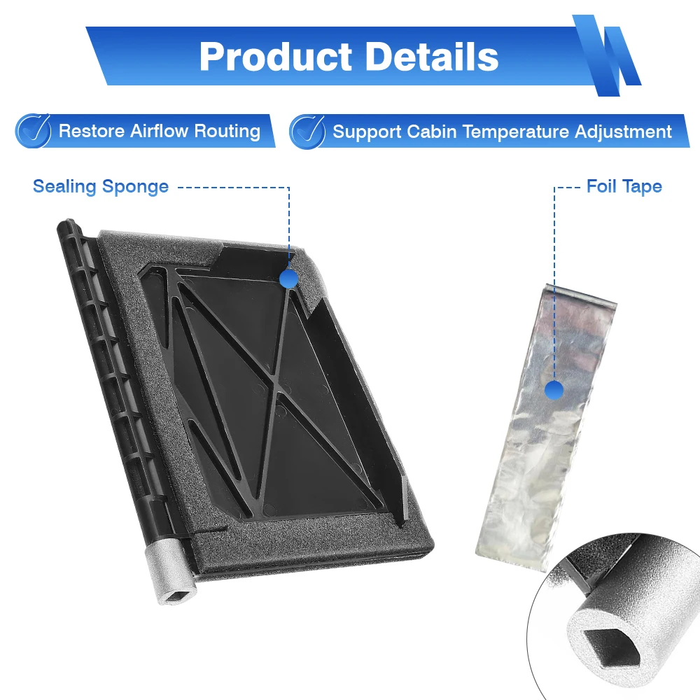 

Ремкомплект заслонки смешивания воздуха отопителя HVAC для Ford Explorer Ranger Mazda B2300 B2500 B3000 B4000 MX-6 Mercury Mountaineer 902221