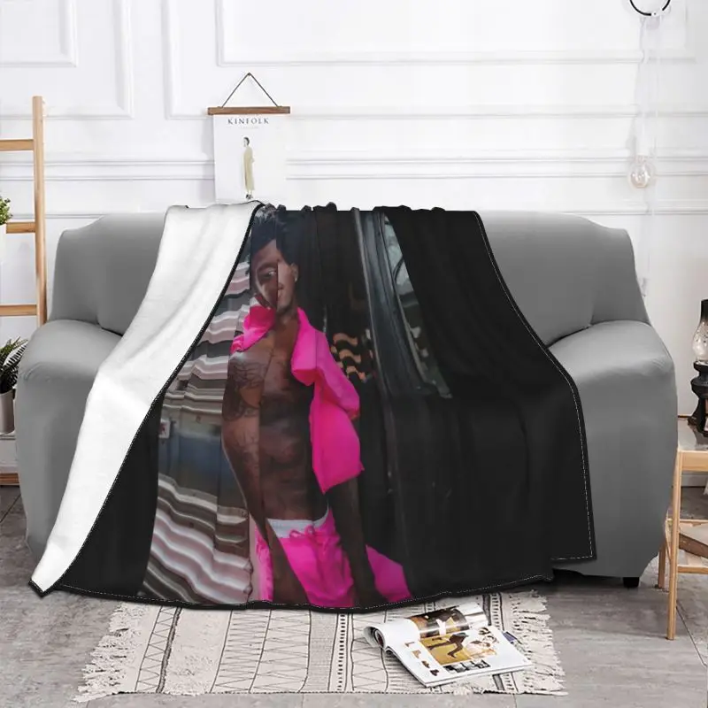 Lil Nas X جاك هارلو صناعة الطفل بطانية عادية نمط جديد ديكور المنزل أريكة مخصصة التخييم بطانية #2