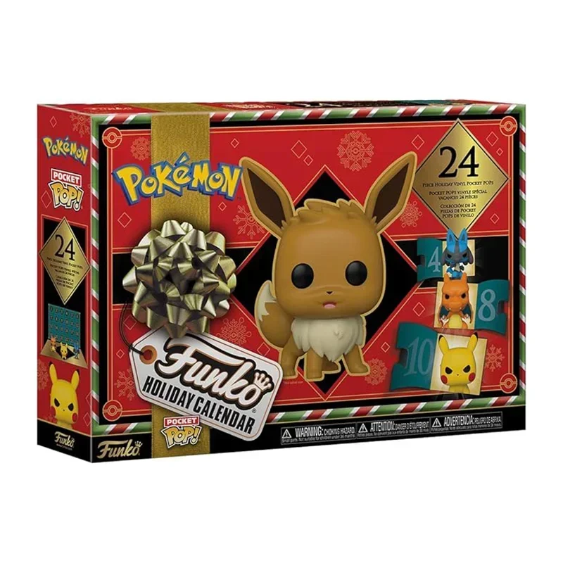 Pokemon Spider Man Christmas Calendar Movable Figure Toy Pikachu Model Ornament Funko Series Children Birthday Gift Star Wars