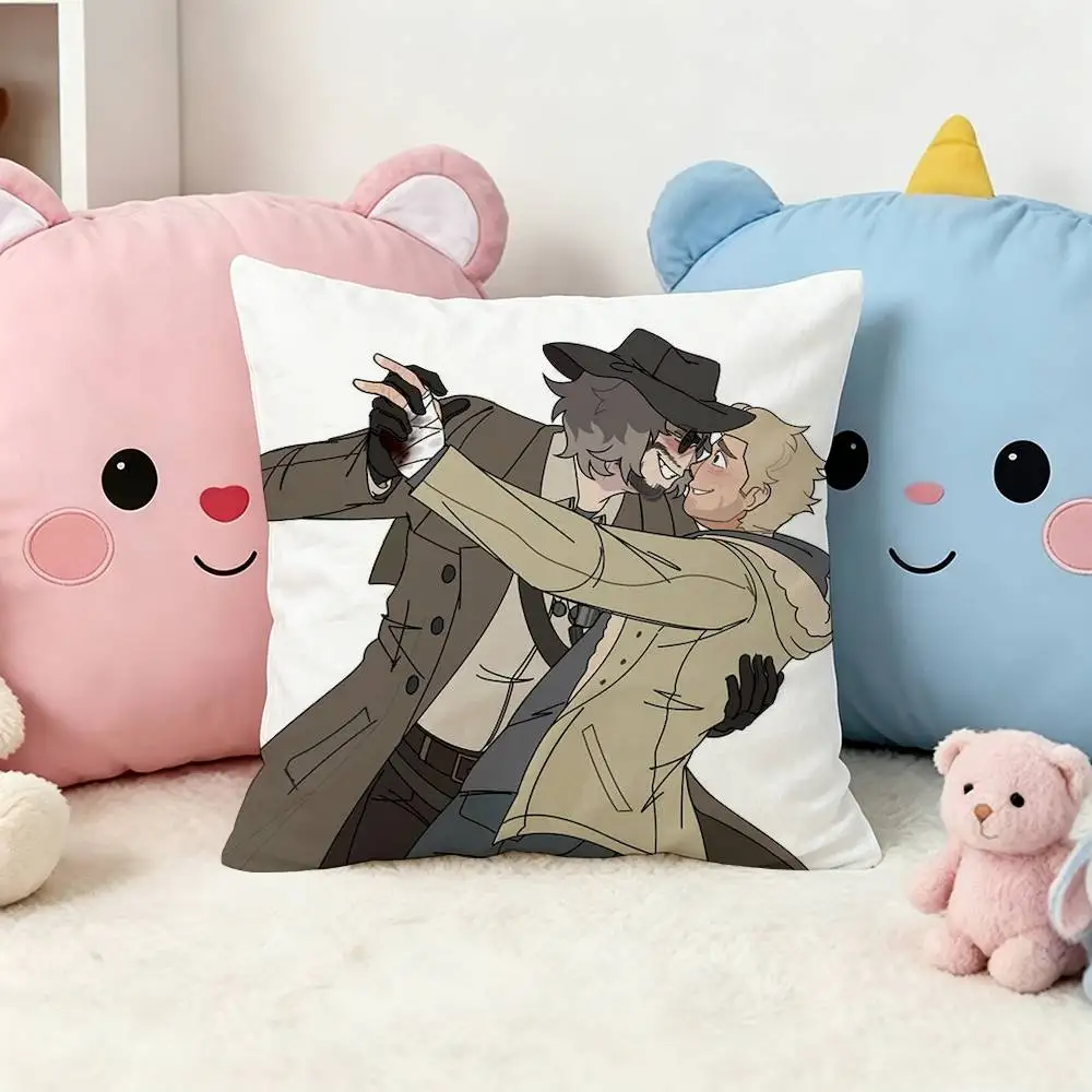 Karl Heisenberg Ethan Winters Wintersberg Laser  Double-Sided Printed Cushion Cover Bedroom Bedside Sofa Pillow Case