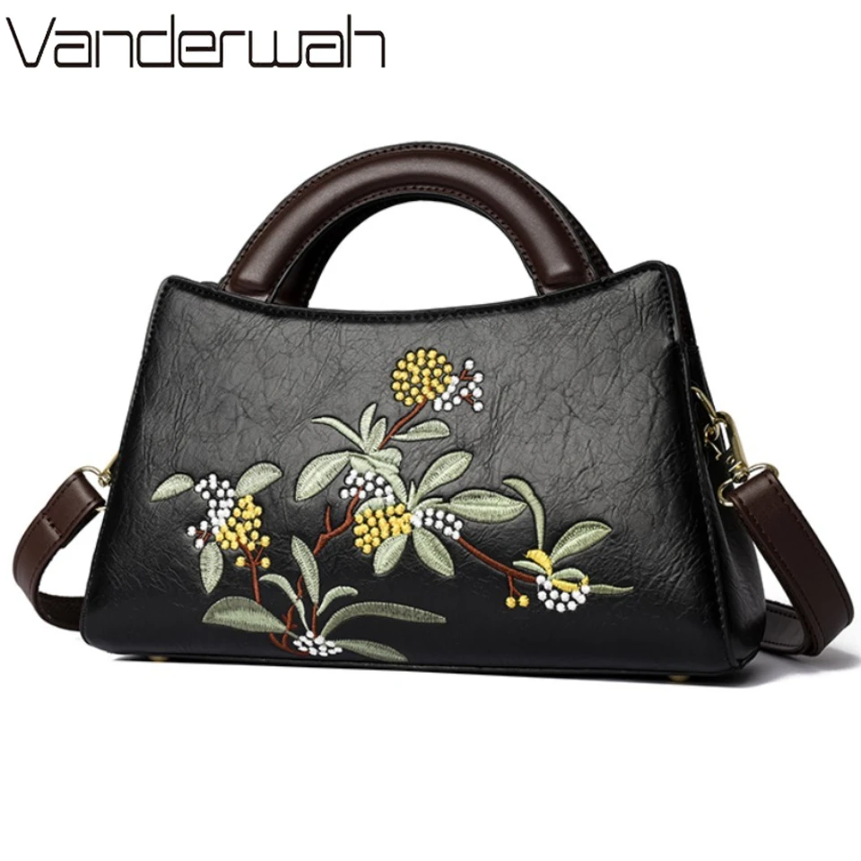 

Genuine Brand Women's Soft Leather Shoulder Crossbody Bags Luxury Hand Bags Designer Ladies Messenger Commuting Clutch Sac