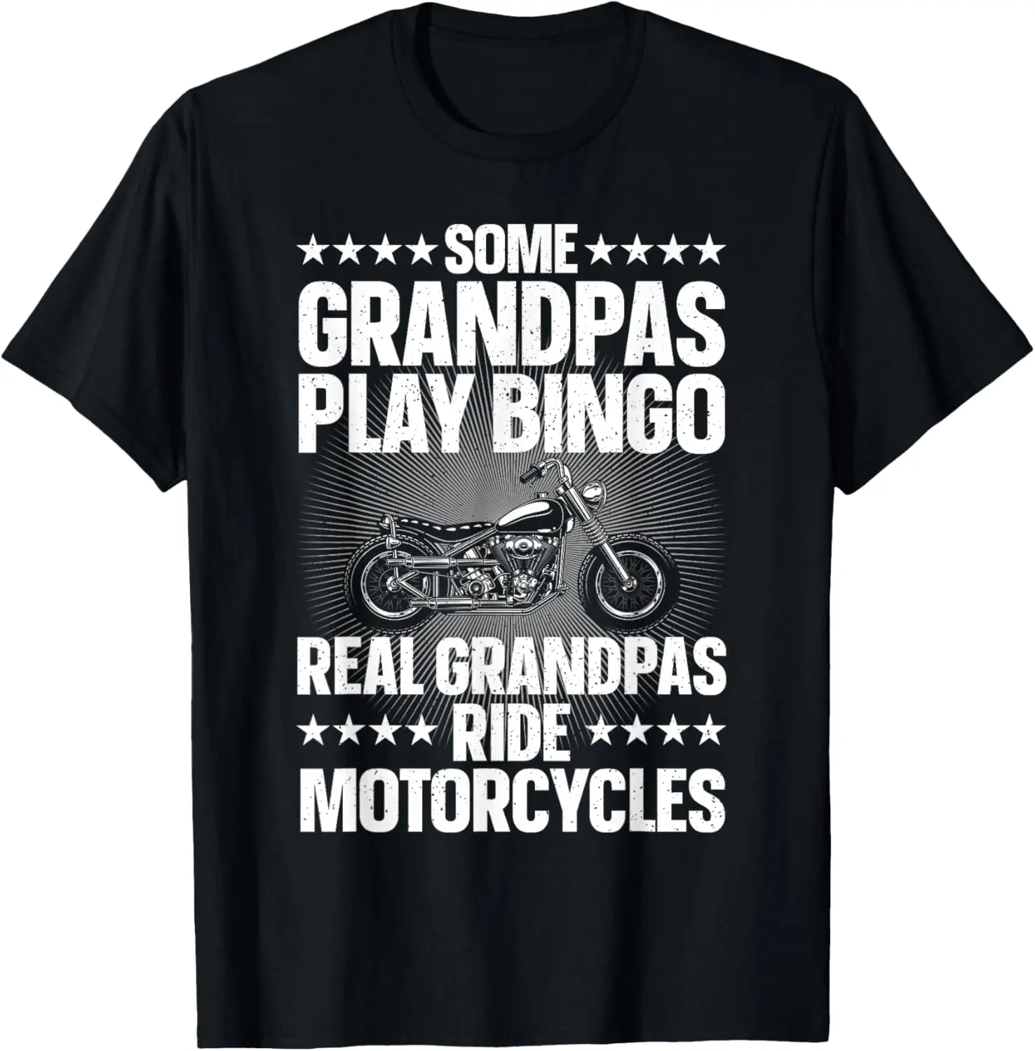 

Motorcycle Design For Grandpa Men Biking Motorcycle Lover T-Shirt