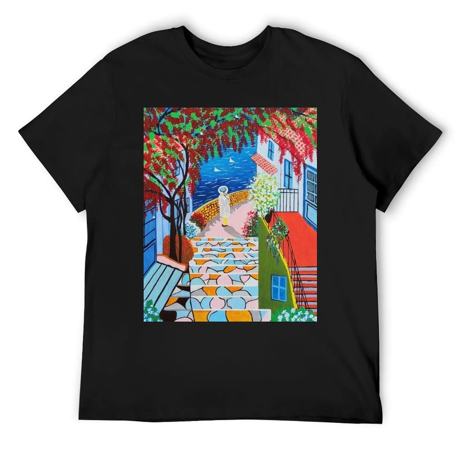 

Lady by the Sea T-Shirt anime tshirt clothes customs Man t-shirt mens graphic t-shirts