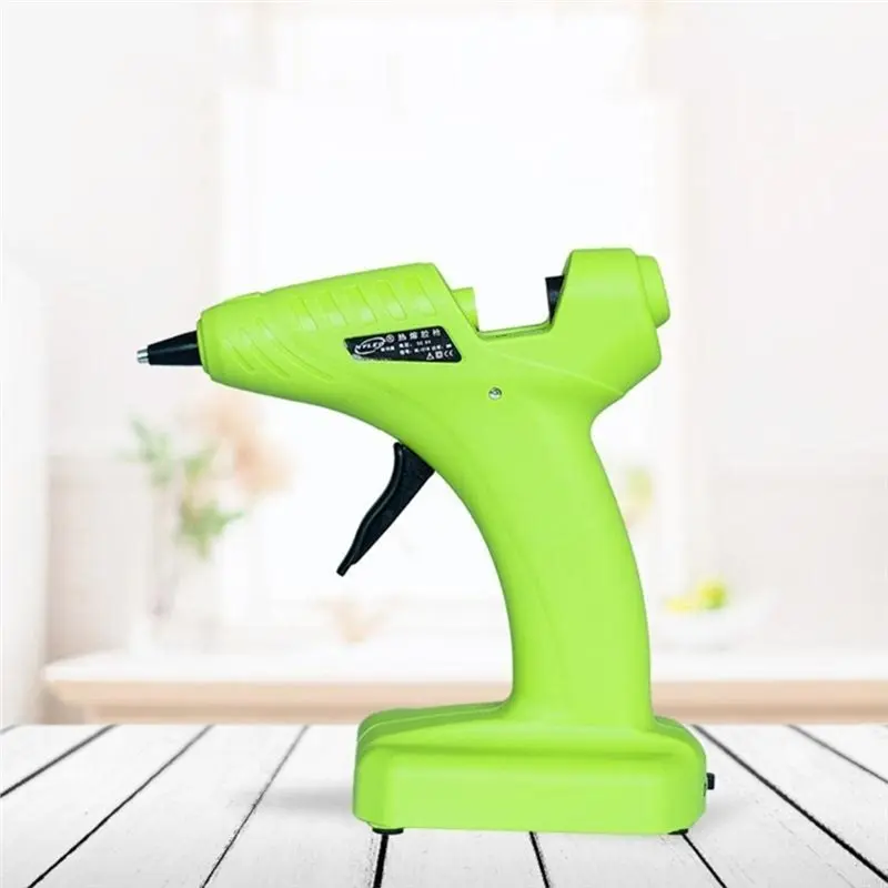 【FAMILY GATHERING】Hand Tool Cordless Rechargeable Hot Glue Gun, Portable For DIY Crafts Arts& Household Quick Fix Repairs Versat