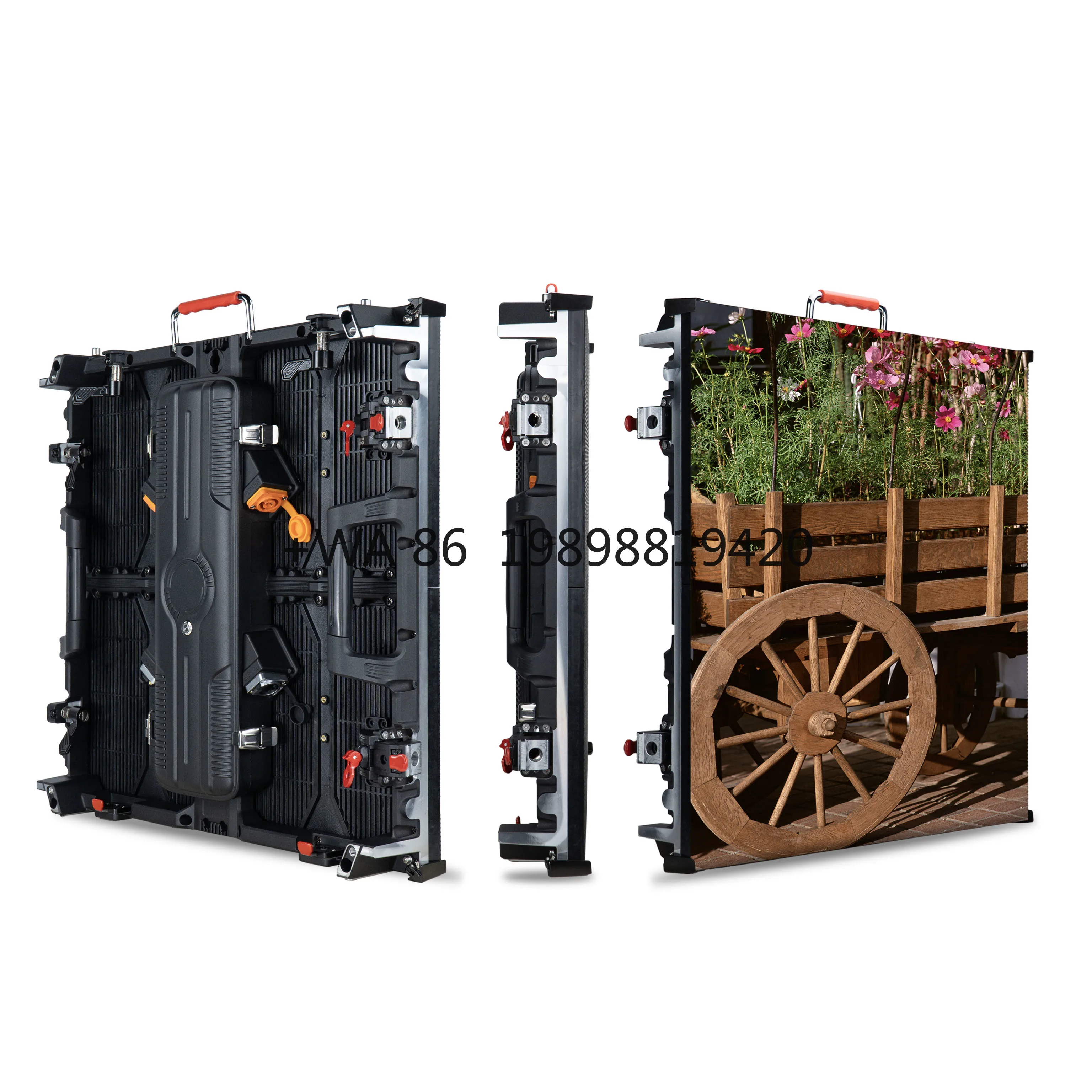 

Advertising P2.976 P3.91 P4.81 With Curved Lock Aluminium Die Casting Rental Video Wall Indoor/Outdoor HD Led Display