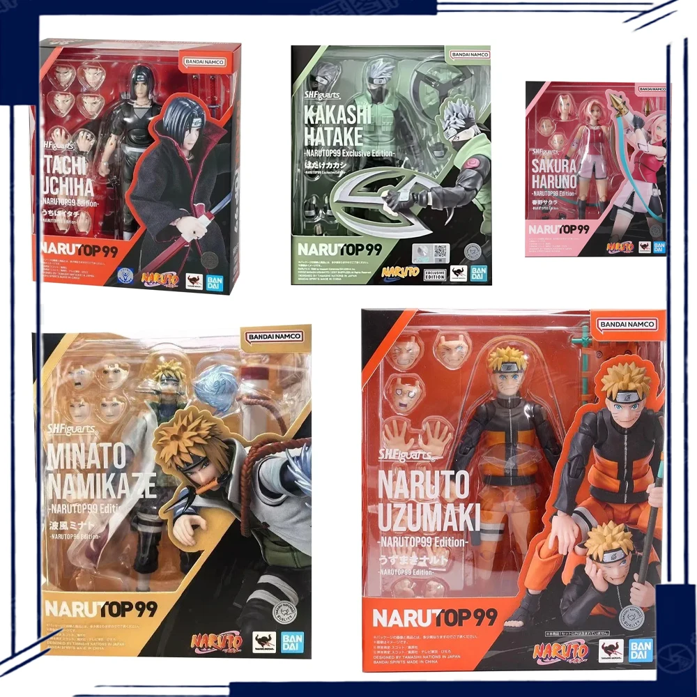 

S.H.Figuarts Itachi Uchiha NARUTOP99 Edition Action Figure - Bandai Namco Naruto Shippuden Collectible Model Toy
