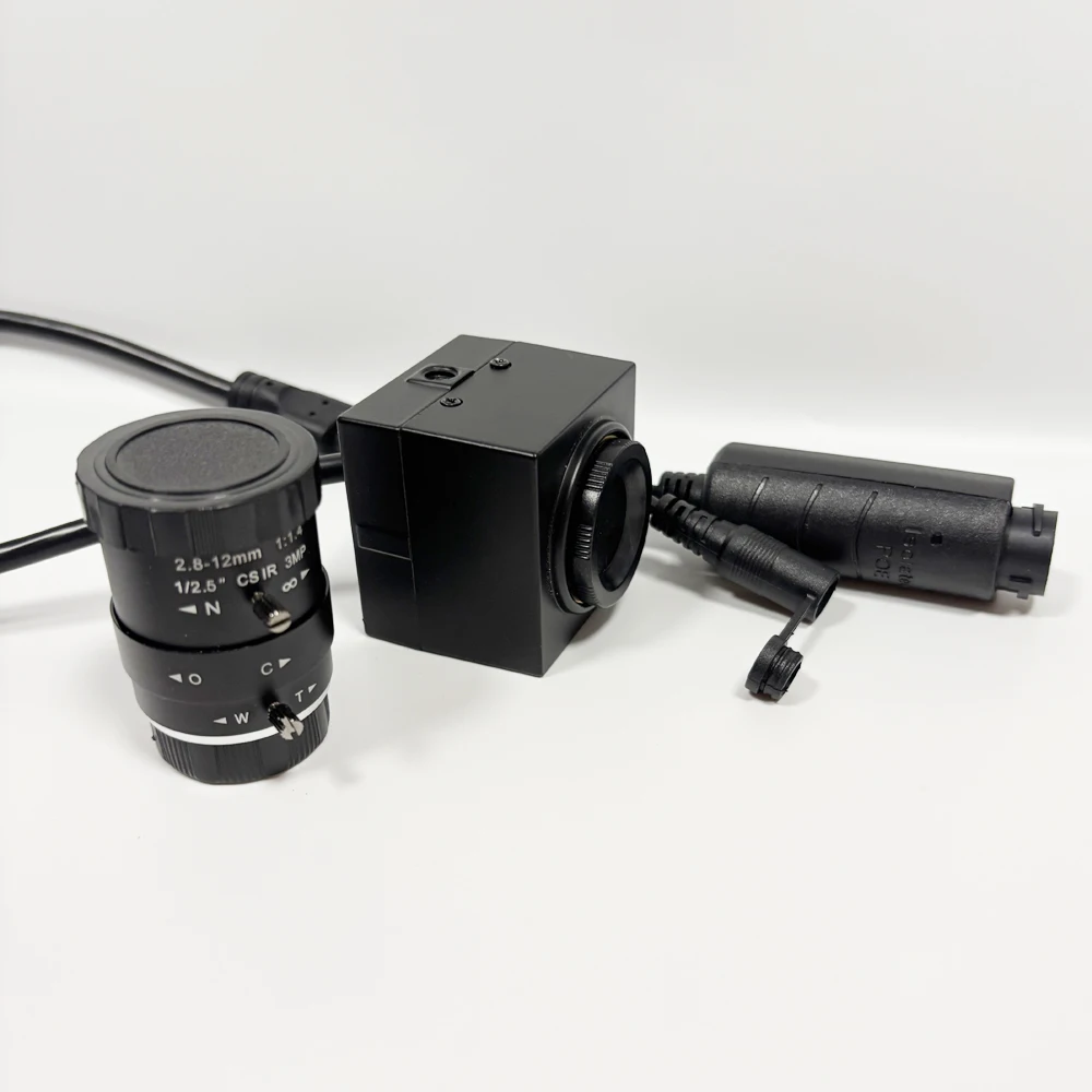 Audio IP POE Mini Camera BOX 4K 6MP 3MP 2.8-12mm H.265 HD Microphone Onvif Ai Face/Motion Detection Xmeye ICSEE App RJ45 Webcam