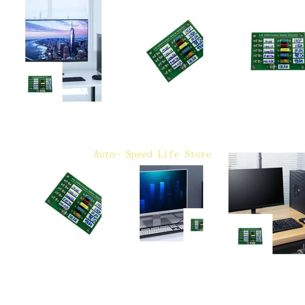02DA Resistance Reference Plate Replaccement 0.1% 25PPM Resistance Capacitance