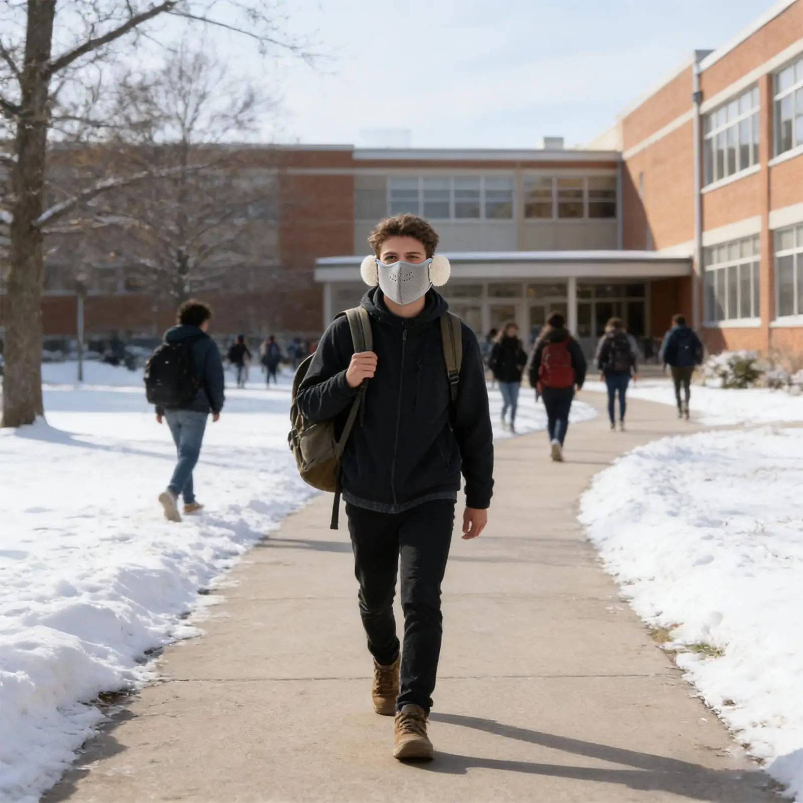

Зимний чехол для лица, термотолстый щиток с ушными клапанами, чехол для лица для занятий спортом, пеших прогулок, езды на велосипеде, для женщин, зимних лыж на открытом воздухе