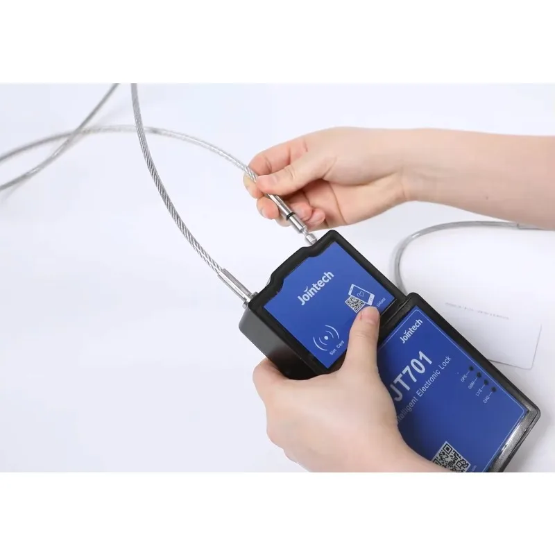 Waterproof GPS Tracker With Geofencing & Smart E-Lock For Container Truck & Trailer Tracking Via Android App JT 701