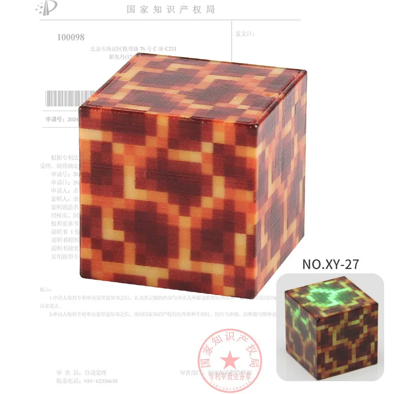 10 SZTUK Świecące Magnetyczne Klocki Kwadratowe Części Zamienne DIY Edukacyjne Zestawy do Składania Scen Ulicznych Technologiczne Klocki Zabawka