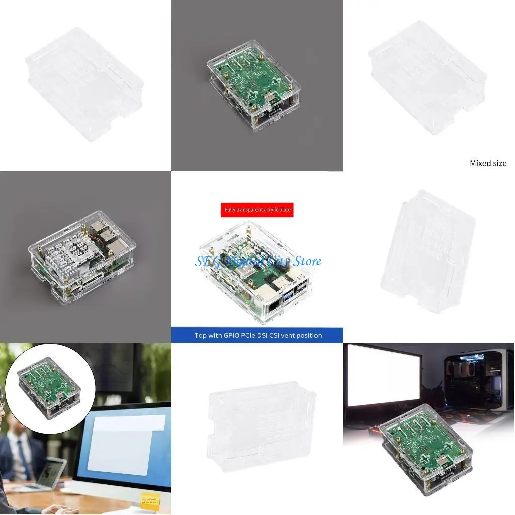 

U75B Полностью вентилируется прозрачный акриловый чехол для охлаждения для охлаждающей коробки