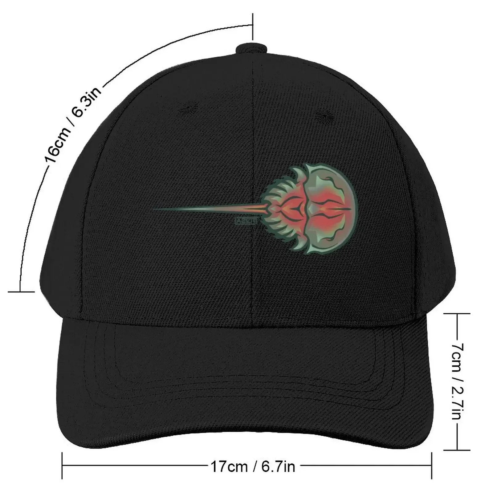 Horseshoe Crab Baseball Cap Golf Fishing cap Golf Wear Men Women's