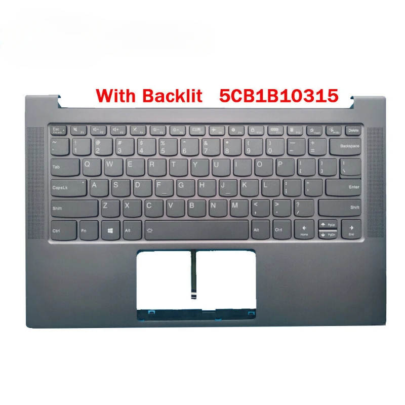 H New Palmrest Backlit Keyboard For Lenovo ideapad Slim 7-14ITL05 5CB1B10315 US