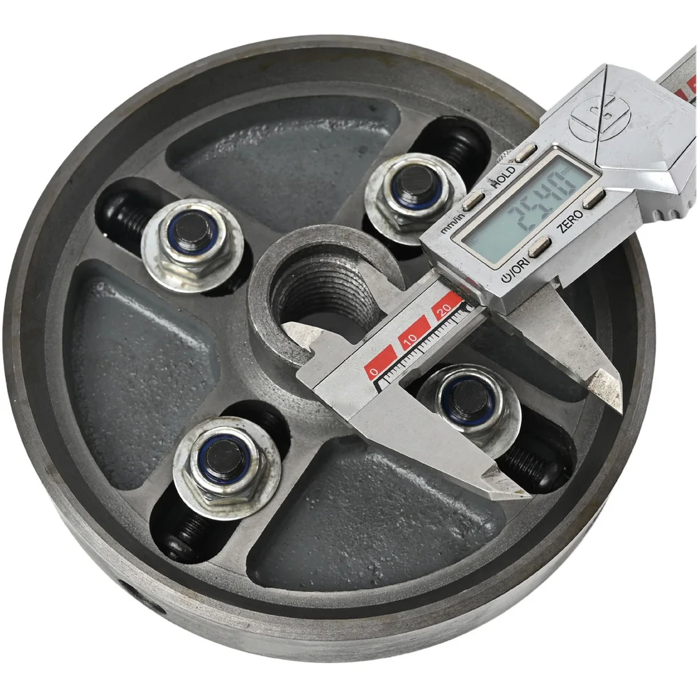 Wood Lathe Chuck 6-Inch Self-Centering Wood Lathe Chuck Woodworking Lathe Tray Thread 8TPI Woodworking Machinery Parts