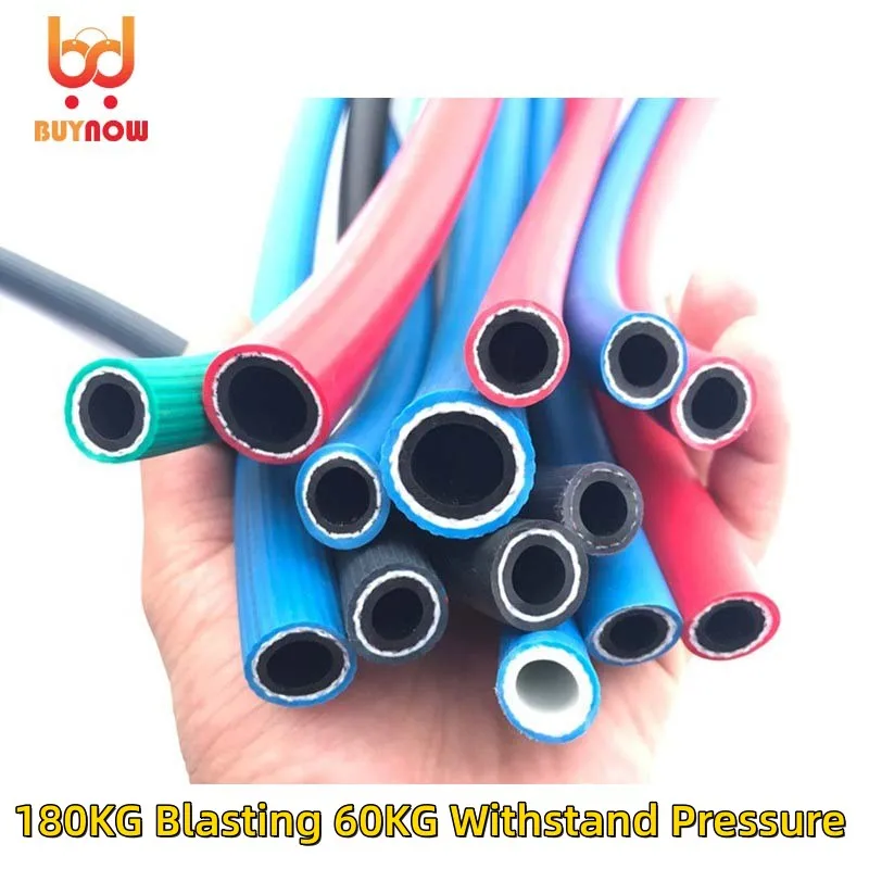 6x11mm 8x14mm 6mm 8mm id High pressure oxygen tube acetylene pipe Industrial super air hose belt Welding hose gas cutting pipe