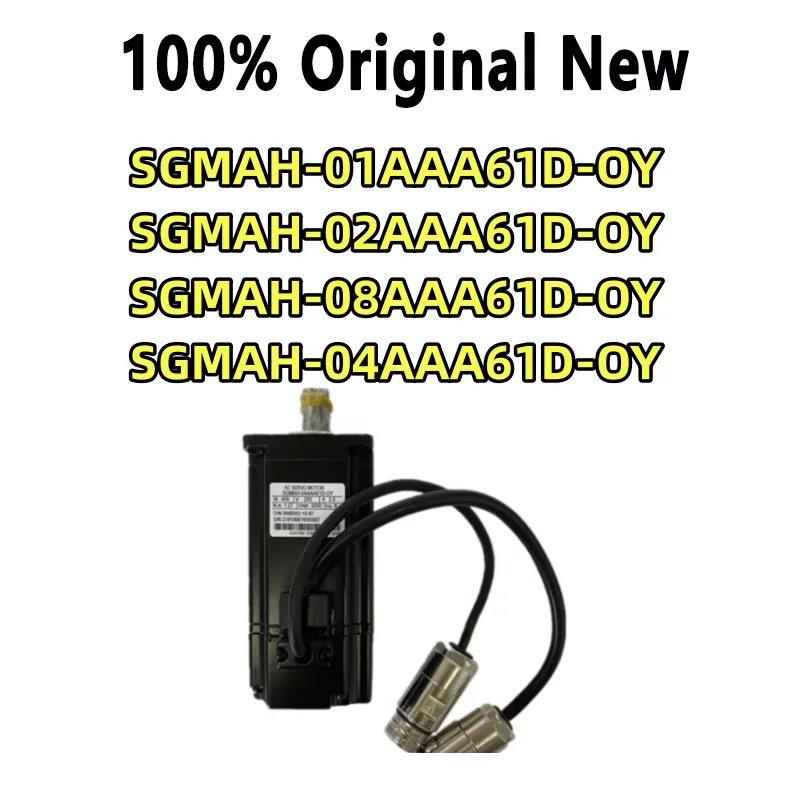 100% Tested PLC Electric Servo Motor SGMAH-04AAA61D-OY SGMAH-01AAA61D-OY SGMAH-02AAA61D-OY SGMAH-08AAA61D-OY