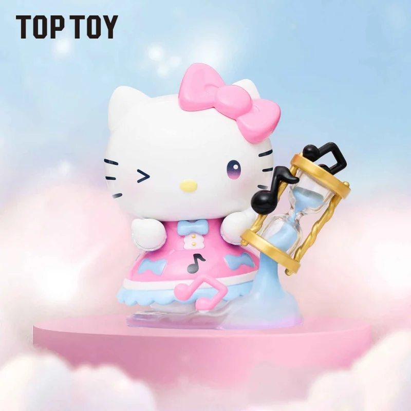 Sanrio  Blind Box  Space Time Overture Kuromi Hello Kitty Collectible Figure Desktop Ornament Home Decoration  Gift view 5