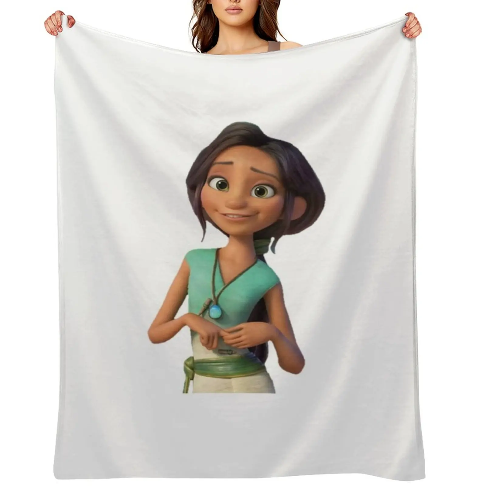 Dawn Betterman - The Croods A New Age Throw Blanket Soft Plaid decorative Luxury Designer for winter Blankets