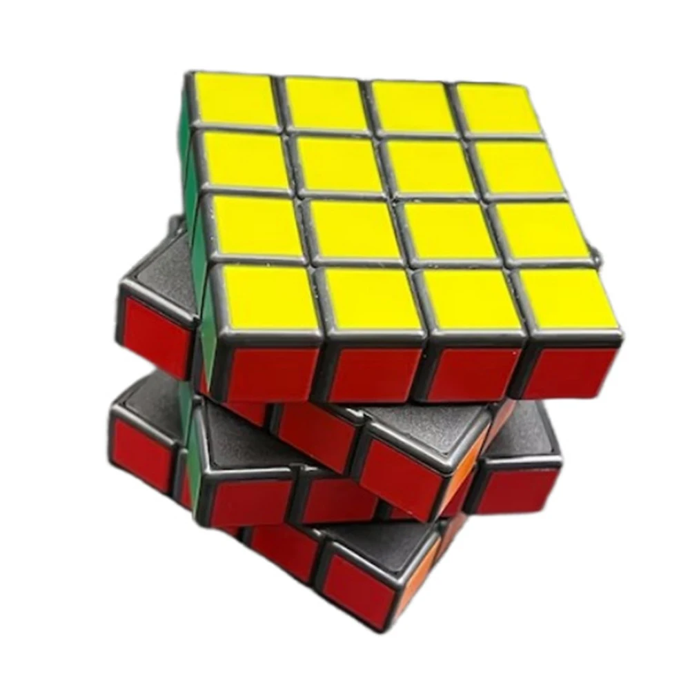 Magnet Magical Cube Shape Herb Grinder for Smoke Zinc Alloy Color Cube Four-layer Square Tobacco Smoking Accesoires
