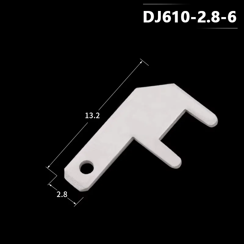 

50/100 шт. 2.8 Флагообразные вставки для печатных плат, L-образные клеммы для пайки печатных плат, толщина 0.5/0.8 мм