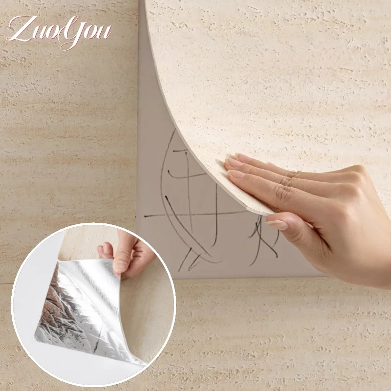 

Self Adhesive Wallpaper for Wall Cladding Faux Soft Porcelain Waterproof Wall Stickers Bedroom Living Room Home Decor Wall Panel