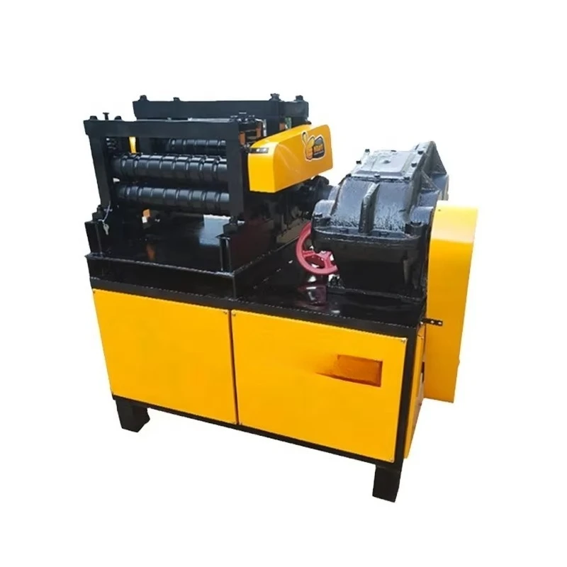 Steel Bar Straightening Cutting Machine 4-12mm Automatic Rebar Processing Equipment CE Certified for Job Site