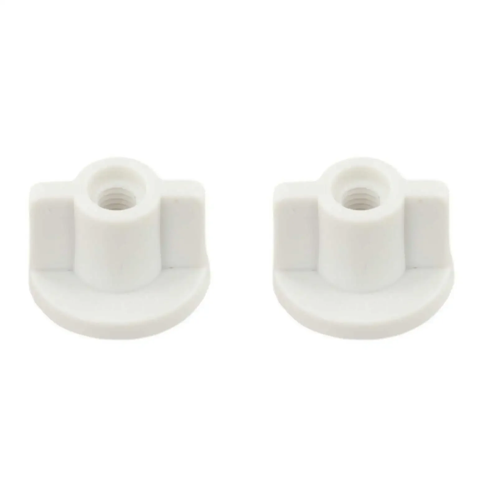 None Rear Nut Fixed Replacement 2PCS 6MM Back Nut Fixed Replacement For 6mm Screws Plastic Screw None Brand New