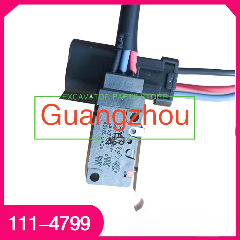 For Excavator 307B 307D E325D E330D E336D High Quality Safety Lock Micro Switch 111-4799 1114799 Construction Machinery Part New