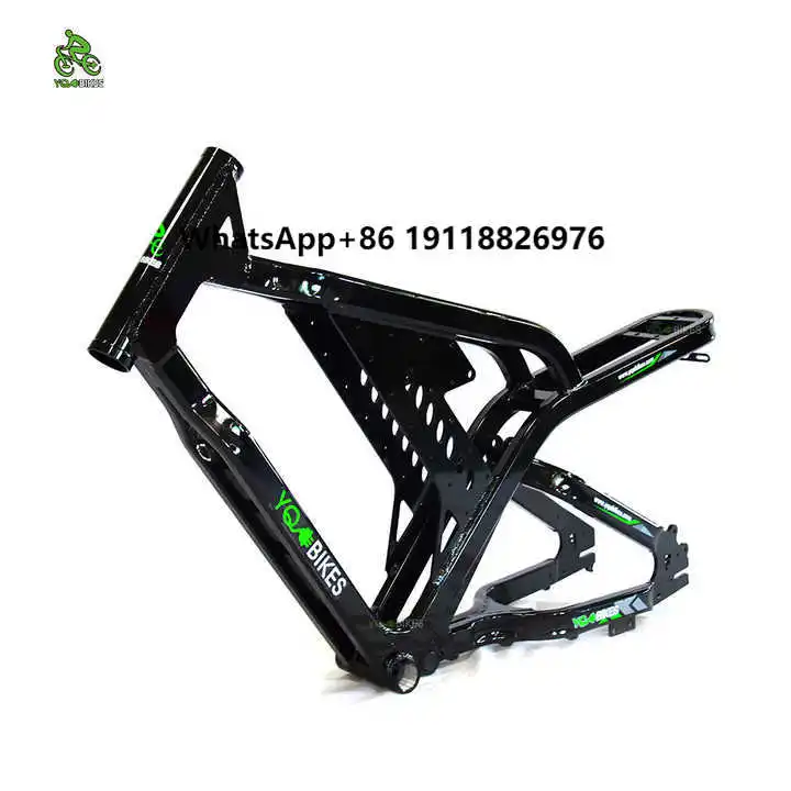

Customization 20inch Fat Tire DIY Mountain Chopper Bicycle Frame Aluminum Electric Bicycle Kit E-Bike Dirt Frame Parts Factory