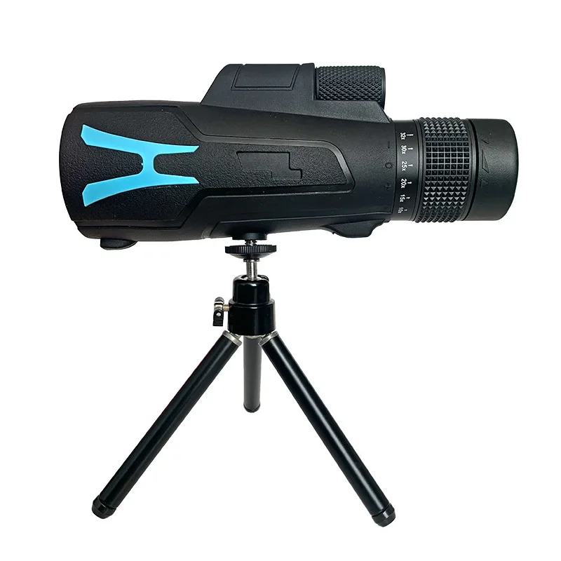 Telescope 30 Times High Definition 10-30X50 Variable Magnification Monocular All-optical Low-light Night Vision Telescope