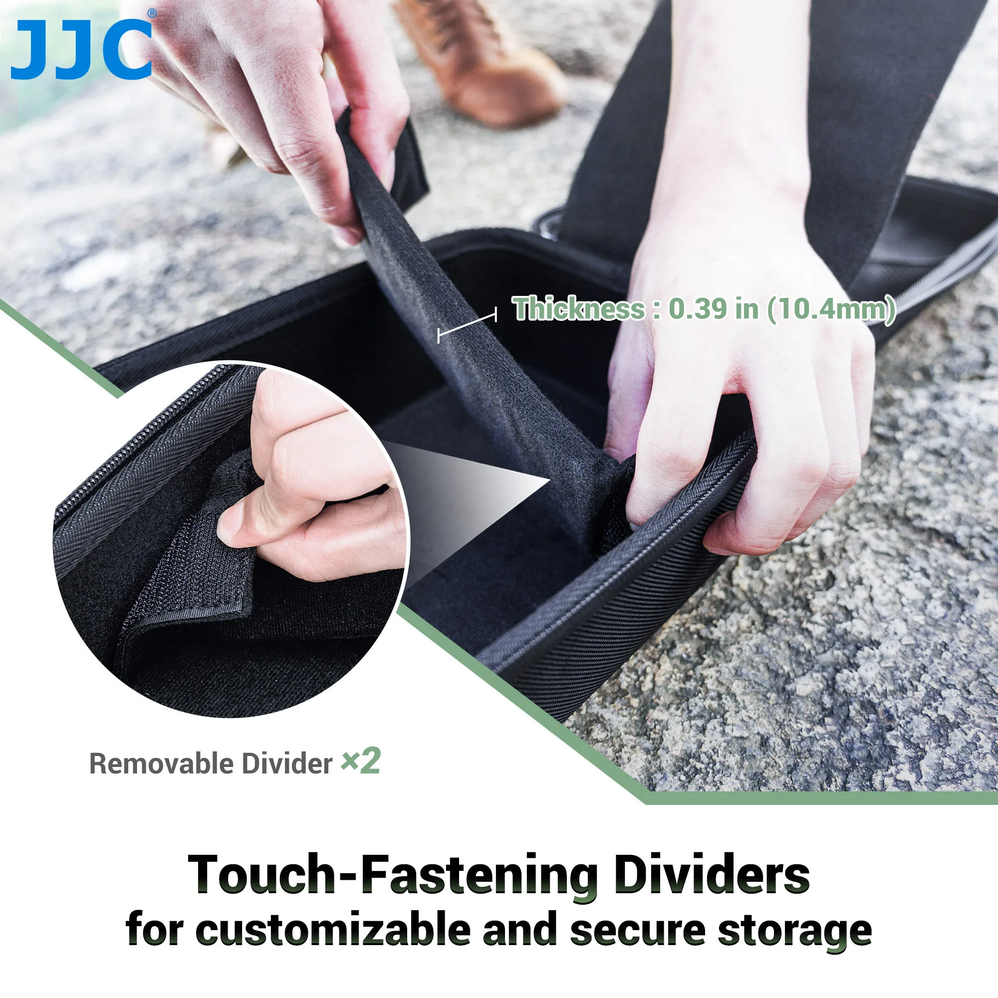 JJC Upgrade Hard Shell Camera Case For Sony A7 V A7V A7M5 Canon Fuji Nikon DJI Mini 4 Pro Mini 3 Hard Storage Travel Case