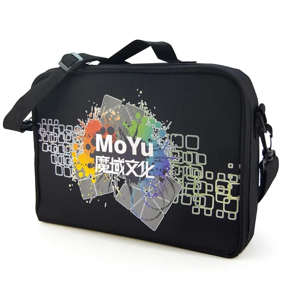 MoYu Rucksack Tasche Schwarz Professionelle Rucksack Tasche Für Magic Puzzle Cube 2x2 3x3x3 4x4 5x5 6x6 7x7 8x8 9x9 Schulter Tasche Handtasche – Detail 13