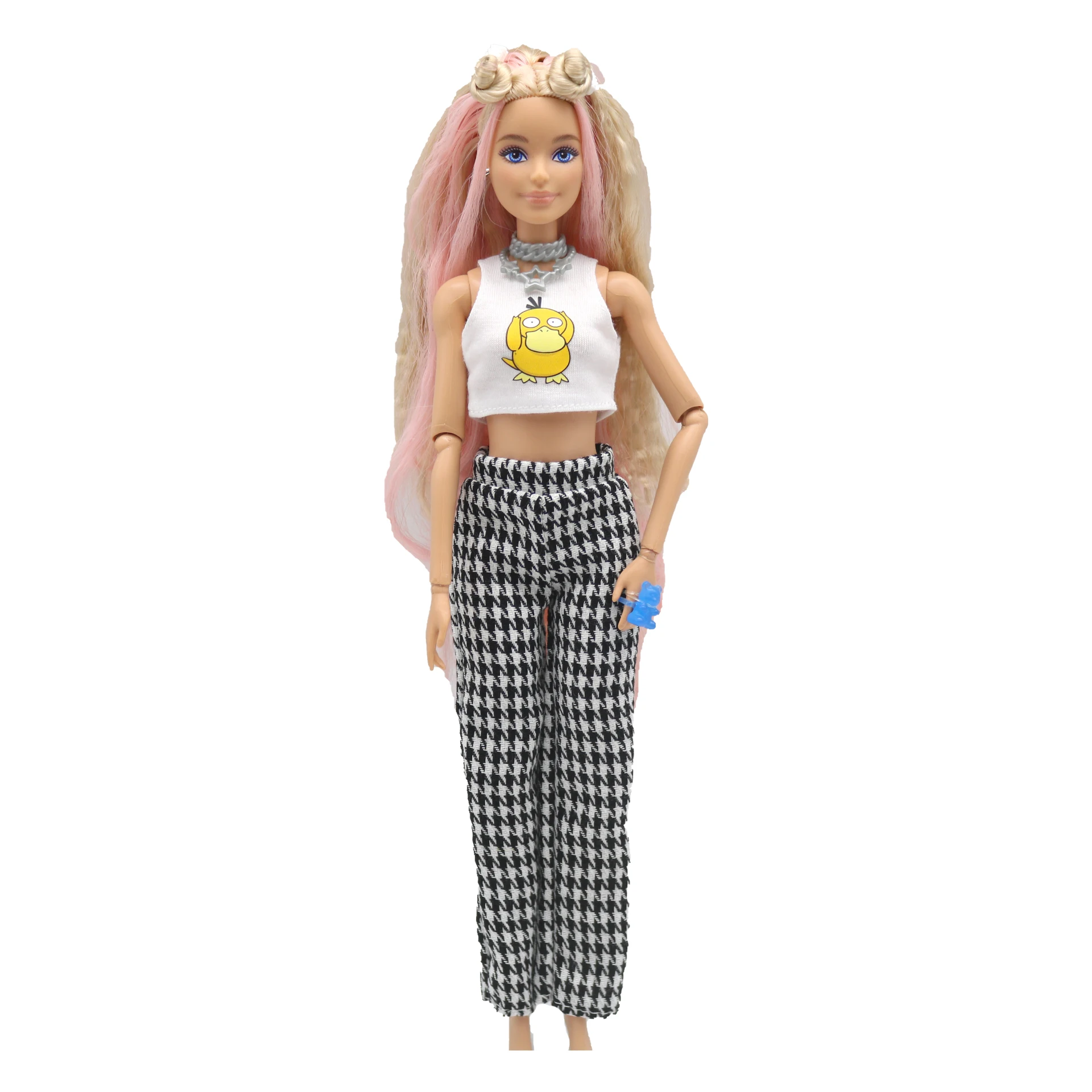 Conjunto de falda corta de transferencia de calor para muñeca, 30cm, 1/6