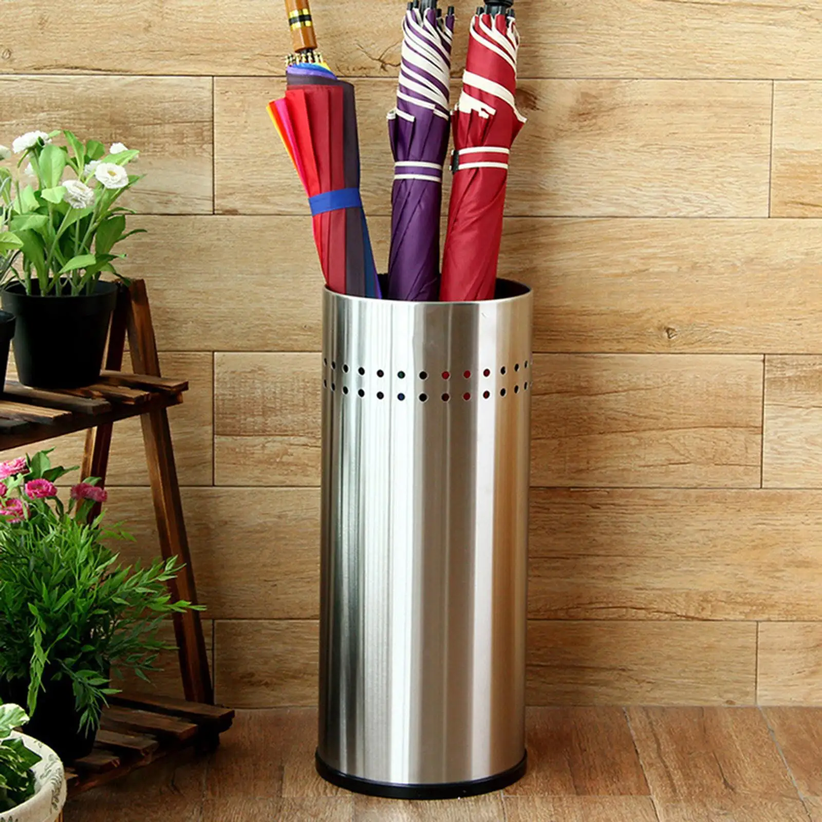 

Металлическая подставка для зонтов, компактная, для прихожей, с функцией сушки, для дверного проема, квартиры, коридора, отеля