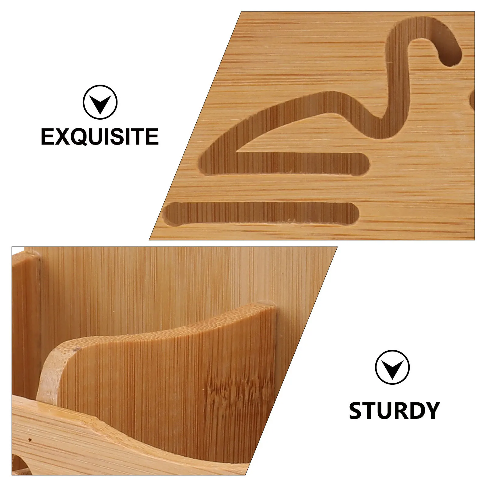1 pçs bambu pauzinhos organizador utensílio de cozinha titular dreno rack armazenamento compacto bancada gadget para cozinha