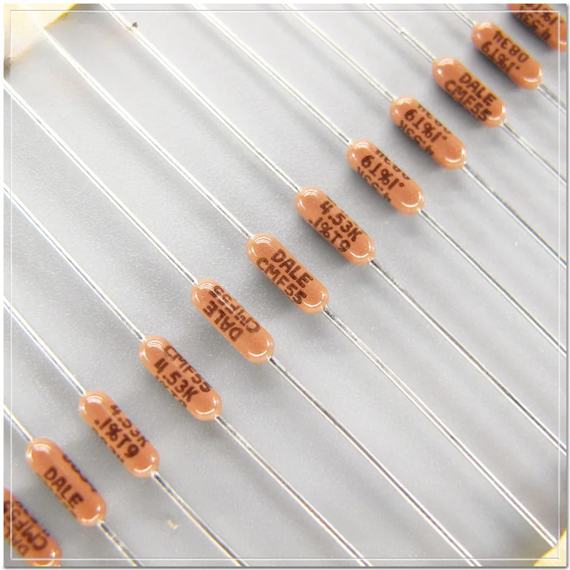 10PCS/100PCS VISHAY DALE CMF55 (RN55E) series 4.53K/0.25W 0.1% axial metal film resistor hifi