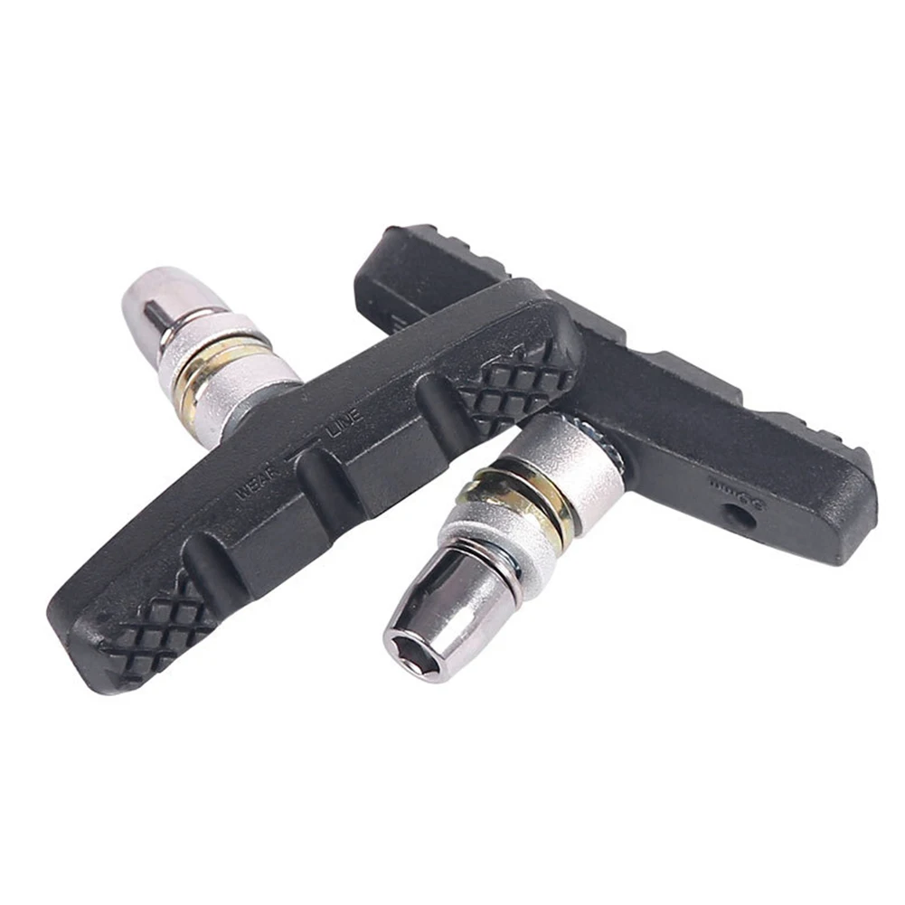 

Bicycle Silent Brake Pads Cycling V Brake Holder Shoes Blocks Long-lasting Parts