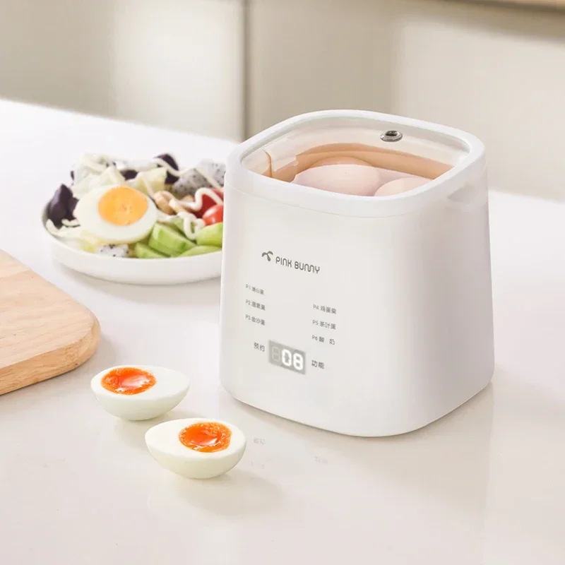 

220V Egg Boiler Multi-Functional Soft Boiled Egg Household Steamed Egg Fantastic Product Smart Reservation Automatic Power off